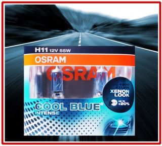 Osram H11 CoolBlue Intense 4200 K Cool Blue Duo Pack 2 Glühlampen