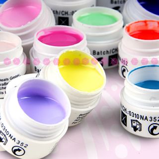 20 set Farbgel Soak off UV Gel Neon Farbe Gele Nailart von Fraulein3