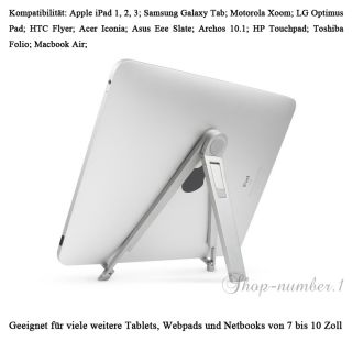 Universelle Ständer für Apple iPad 1 2 3 /Tablet PC Standfuß