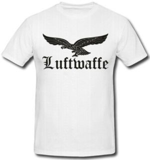 Luftwaffe Adler Reichsadler WL BW WH T Shirt *461