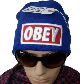 NEW Hip Hop Supreme OBEY Beanies Cotton Stay warm outdoor knit cap