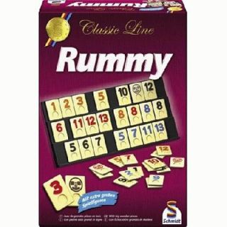 Schmidt Spiele Rummy Rummikub mit extragroßen Figuren