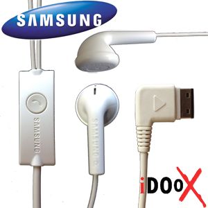 Original Samsung Headset Musik Kopfhörer Weiß für S5230