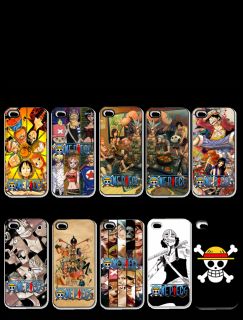 NEW One Piece Logo Pirates in iPhone 4 or 4S Hard Plastic Case Cover