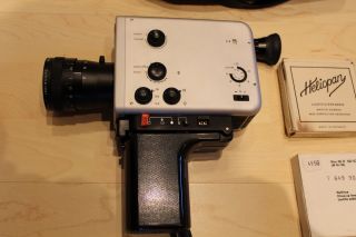 Super 8 Filmkamera Braun Nizo 481 + Zubehör TOP Zustand