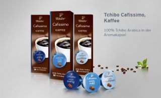 32EUR/100g) Tchibo Cafissimo Filterkaffee 10 Kapseln   NEU