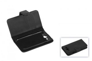 Leder Flip Quer Tasche für Samsung Galaxy S3 I9300 von Telstar