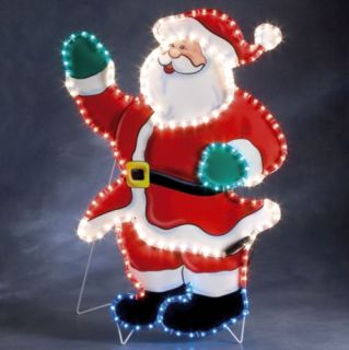 Lichtschlauch Silhouette Weihnachtsmann Konst. 2232 500