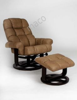 Stabiler grosser Relaxsessel mit tollem Sitzkomfort in feinstem Nubuck