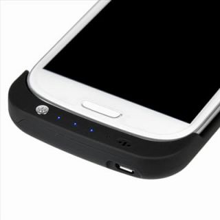 Samsung Galaxy S III S3 I9300 Battery Charger Power Bank Case 2200mAh