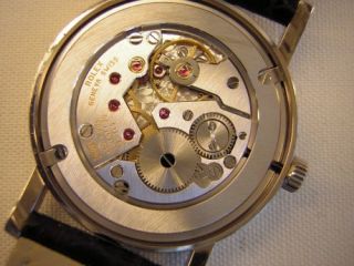 Sehr schöne Herren Armbanduhr Rolex Cellini Classic 18k Weißgold Ref