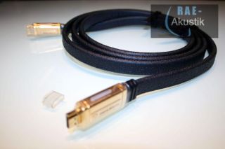 Oehlbach XXL® Black Connect High Speed HDMI Kabel, 1.3c CAT2, 0,75 m