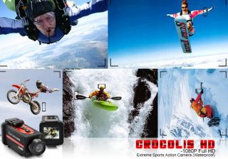 Full HD 1080P Extreme Sports Action Waterproof Camera *** Crocolis HD