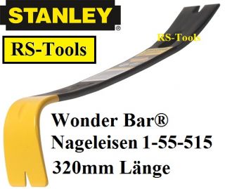 Stanley Wonder Bar Nageleisen 320mm 1 55 515 Kuhfuß Dachdecker DeWALT