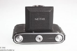 ZEISS IKON Nettar 517/16 mit Novar Anastigmat 75mm und Tasche