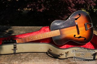 1939 Gibson Kalamazoo KG 21 Sunburst Beauty, Spruce Mahogany, EC, OSC