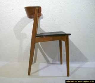 2Mid Century Stühle Chairs Made in Denmark Teak Wegner Juhl Ära