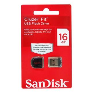 San Disk 16GB 16 GB Cruzer Fit USB Flash MEMORY Pen Drive Stick