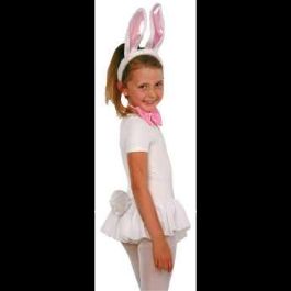 4496 Fasching Kostüm Karneval Hasenohren Bunny Set Kinder Erwachsene