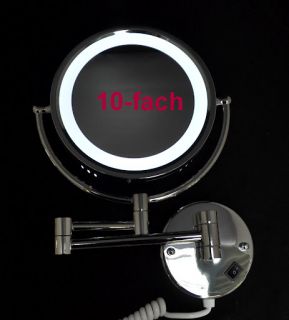 LED Wand Kosmetikspiegel Bad Schminkspiegel Spiegel 7 fach 10 fach