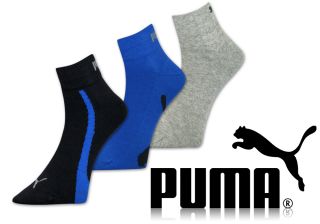 Paar Puma Sneaker Socken Quarter Füsslinge
