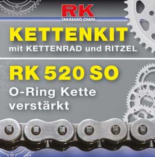 RK 520SO Kettensatz Kawasaki EL252 F 96 02 (Typ EL250BFA, EL250B
