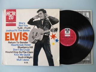 Presley Die Beruehmtesten Presley Hits 1965 HORZU LP SHZT 521 Vinyl vg
