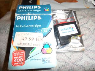 Philips Colour Ink Cartridge PFA534 MFJet400/500 Neu & OVP