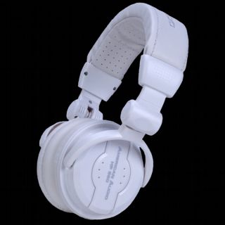 American Audio HP 550 Snow DJ Kopfhörer / Kopfhörer weiss / mit