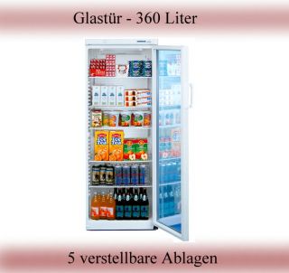 Liebherr Getränke Flaschen Glastür Kühlschrank FKS 3602   360 L