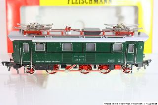 Fleischmann 4369 Elektro Lok BR132 101 7 grüne Ausführung dt