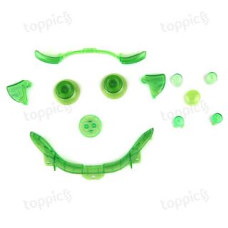 Green LB RB LT RT Thumbsticks Guide Bottom Parts for Xbox 360