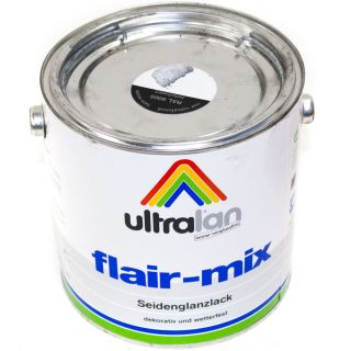 Ultralan flair mix Seidenglanzlack Lack Farbe Alkydharzlack 2,5 L