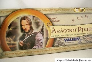 VAUEN Herr der Ringe Aragorn Pfeife, Sammlerstück Rarität DIE