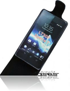 Flip Case Handytasche für Sony Xperia T (LT30p) Schutzhülle Etui