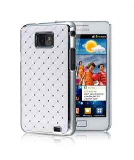SAMSUNG GALAXY i9200 S2 Luxus Strass Bling Tasche Handy Hülle Cover