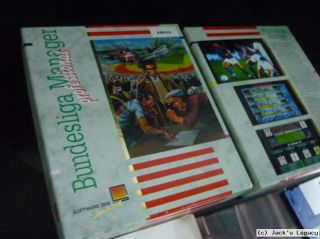 Bundesliga Manager Professional + Tor/Team Ed/Poster Commodore Amiga