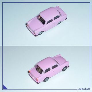 Modellauto Trabant 601 S Limousine rosé (pink) für Spur TT