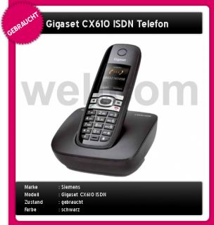 Siemens Gigaset CX610 ISDN Telefon