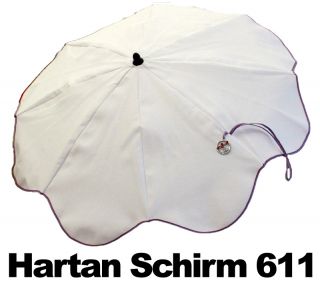 Hartan Sonnenschirm click up Design 611 Sofort & Neu