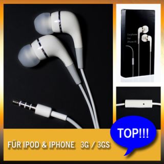 InEar Kopfhörer für iPhone iPod  Apple 3GS 3G 2G