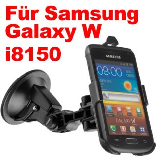 KFZ Halterung f Samsung Galaxy W i8150 schwenkbar PKW LKW AUTO Halter