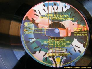 DIRE STRAITS ♫ BROTHERS IN ARMS ♫ rare records LP vinyl #1