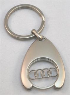Audi Schlüsselanhänger inklusive Einkaufchip