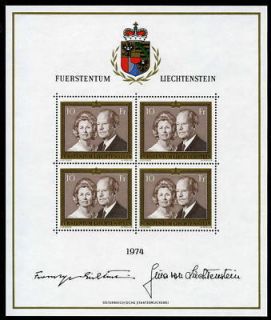 Liechtenstein KB postfrisch MiNr 614 I €45 (N 609