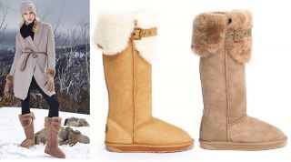 Damen Stiefel Winterstiefel EMU Sheepskin Boots Illoura 100% Lammwolle