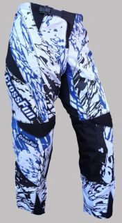 CrossFun MX Motocross Hose Crosshose Freestyle Blau M