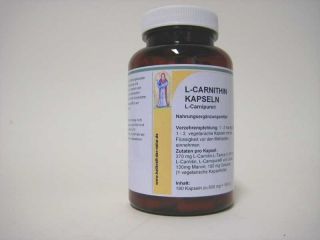 CARNITIN 620 mg 180 Vegi Kapseln L Carnipure® Lonza