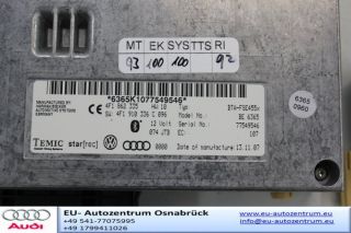 Original Audi Q7 Interfacebox Telefon Bluetooth Software und Antenne