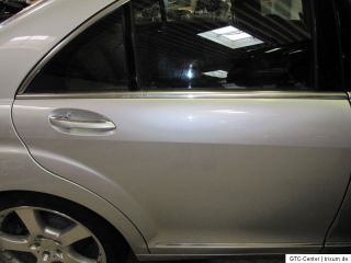 Mercedes W221 S Klasse Stoßstange hinten Heckschürze 775 Silber